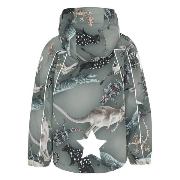 Molo, Hopla camo bush animals sommerjakke