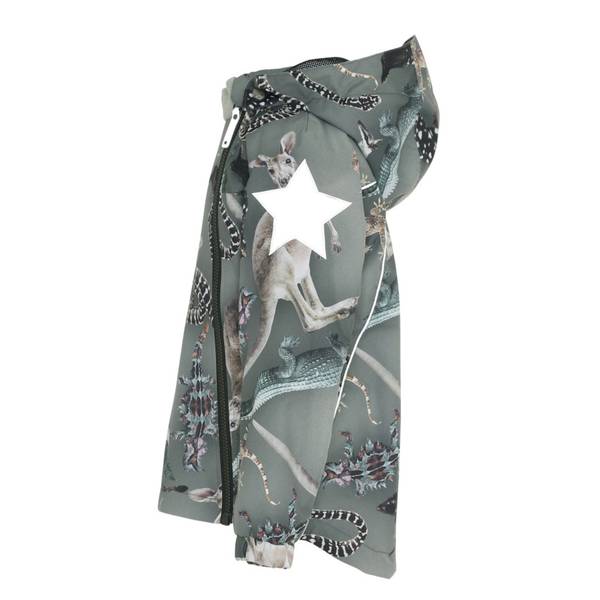 Molo, Hopla camo bush animals sommerjakke