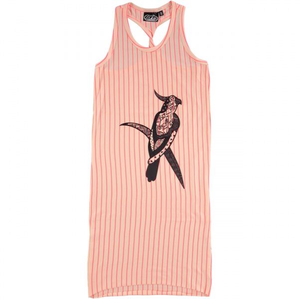 Molo, Cailin pink stripe jerseykjole