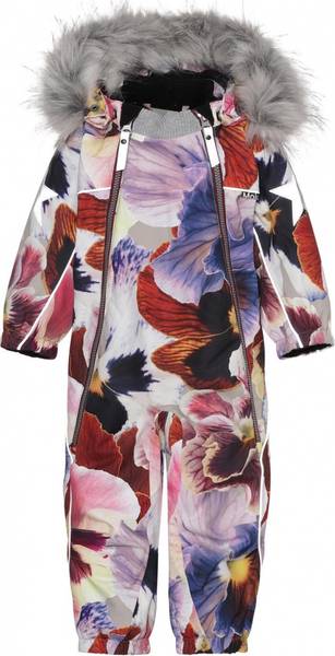  Molo vinterdress Pyxis fur giant floral