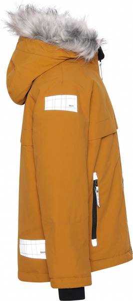 Molo vinterjakke Castor fur recycle autumn leaf