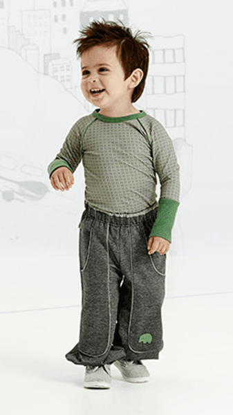 Albababy, Gibby gr&aring; bukse