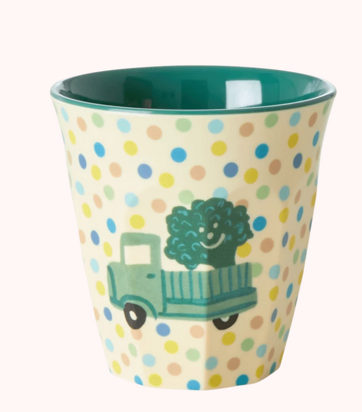 Rice, 6 pk kopper small, happy cars print