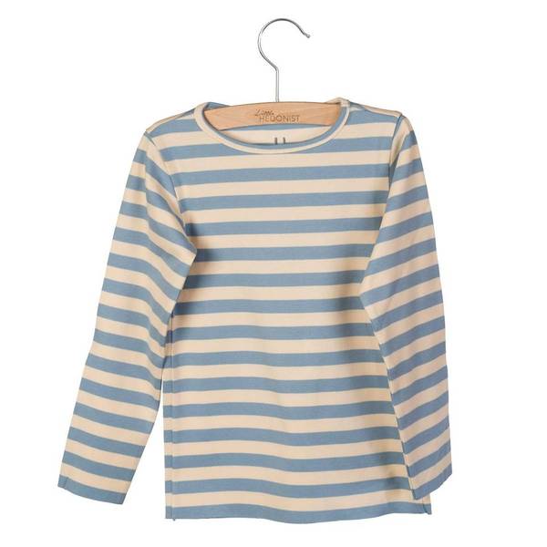 Little Hedonist, genser Elana blue fog/bleached sand striper