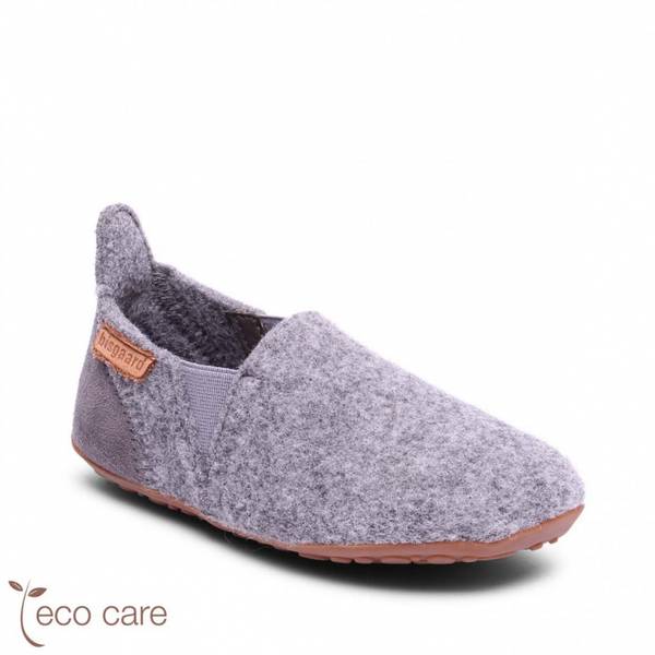 Bisgaard Sailor tøffel ull,  grey