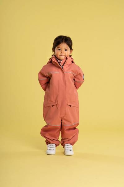 Gullkorn design,  Timotei 2-lags dress teracotta