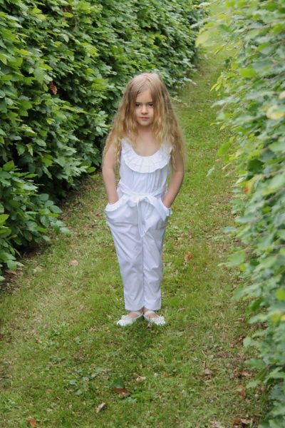 Leopold & Liva, Beatrice hvit jumpsuit