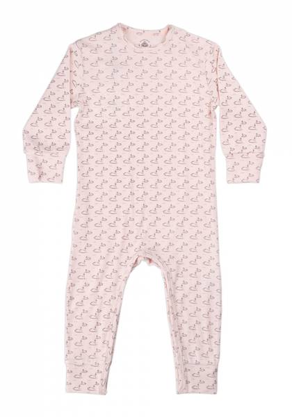 Gullkorn design,  Drømmen babypysjamas pudderrosa