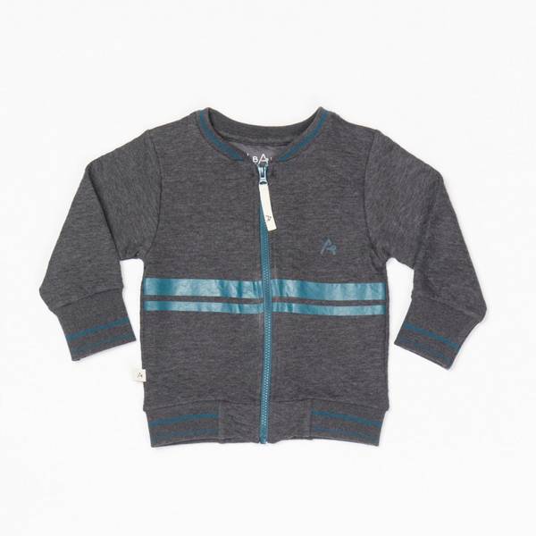 Albababy, Jens cardigan phantom melange cubes