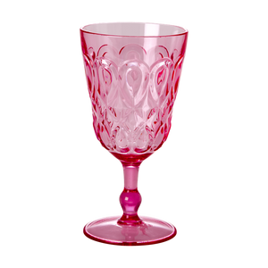Hovedbilde Rice, vinglass rosa acryl