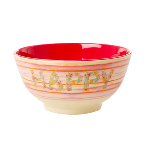 Hovedbilde Rice, bolle happy pink print