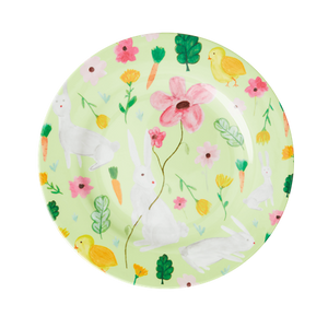 Hovedbilde Rice, lunchtallerken blomster ...