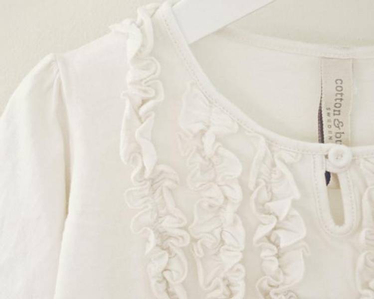 Nattkjole off white, Cotton & Button