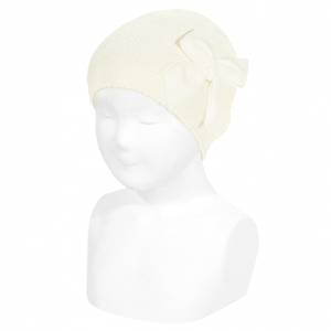 Hovedbilde C&oacute;ndor lue med sl&oslash;yfe, beige