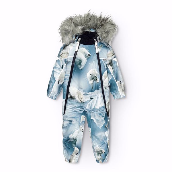  Molo vinterdress Pyxis fur polar bear joy