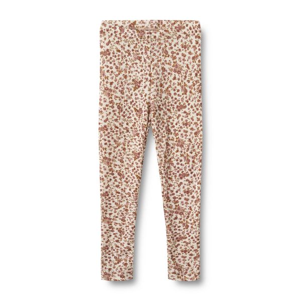 Wheat , leggings i ull, Agi rose flowers