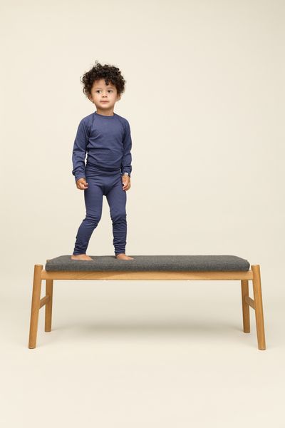 Gullkorn design, Vennen bambussett ltd marineblå