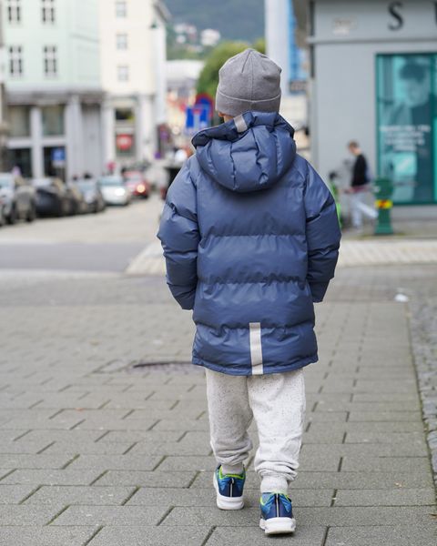 Kattnakken , Boblejakke sludd junior sl&aring;tter&oslash;y