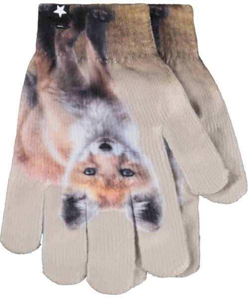 Molo lue og vanter Kaya fox cubs