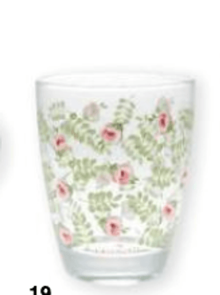 GreenGate,  glass lily petit white
